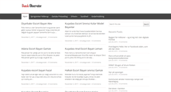 Desktop Screenshot of danskobservator.com